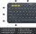Logitech K380 Kabellose Bluetooth-Tastatur Multi-Device UK QWERTY-Layout Schwarz