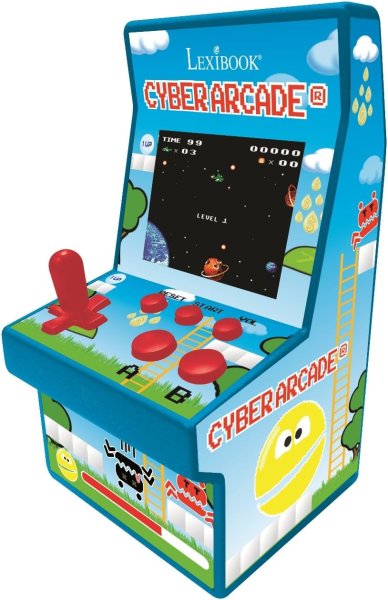 LEXIBOOK Cyber Arcade Spielkonsole mit 200 Spielen 6563321